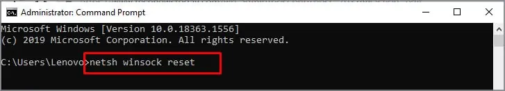 How to Use Command Prompt: Beginner’s Guide 11 netsh-winsock-reset