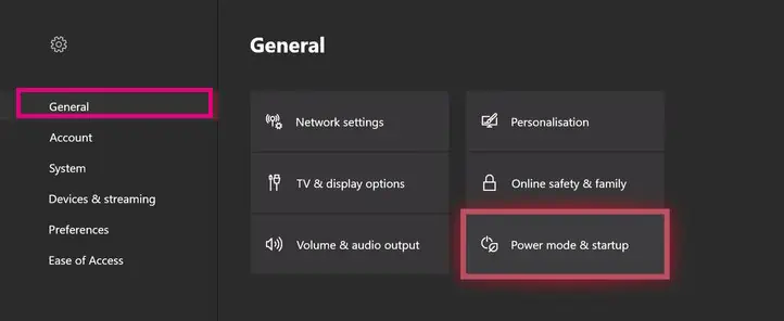 Xbox One Won't Turn On? Here's How to Fix it 5 power-mode-nad-startup
