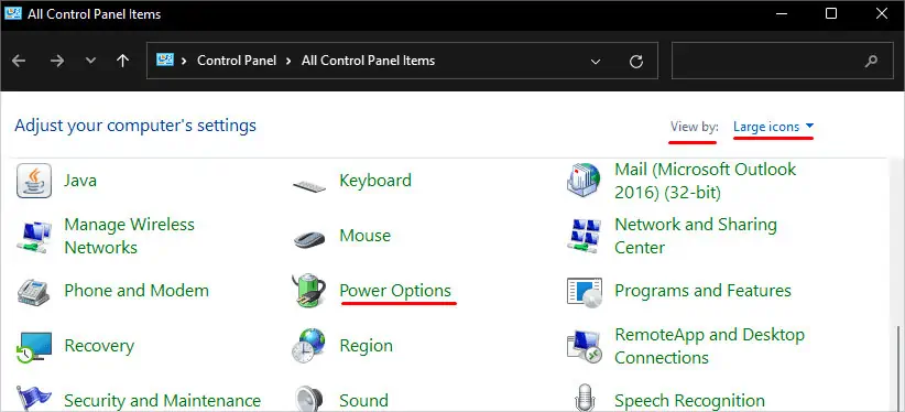 USB Ports Not Working? Here’s How to Fix It 13 power-options-1