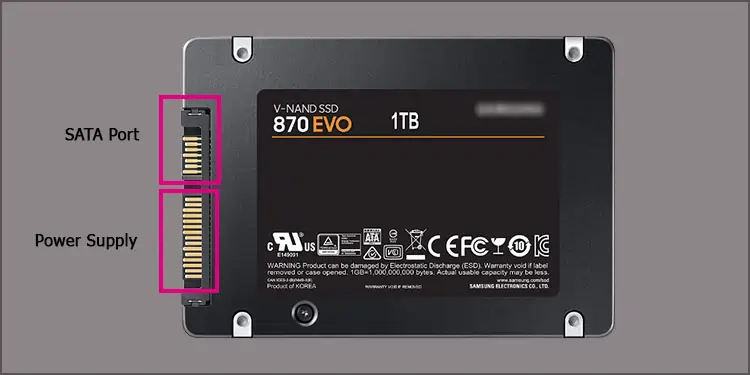 How to Connect SSD to Motherboard 5 power-supply-and-sata-port