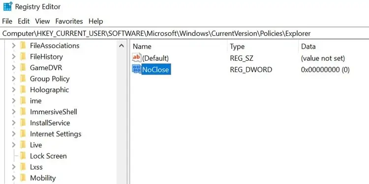 How to Fix There Are Currently No Power Options Available 9 registry-NoClode-key