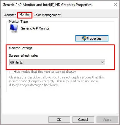 How to Fix Screen Flickering When Moving Mouse 13 screen-refresh-rate