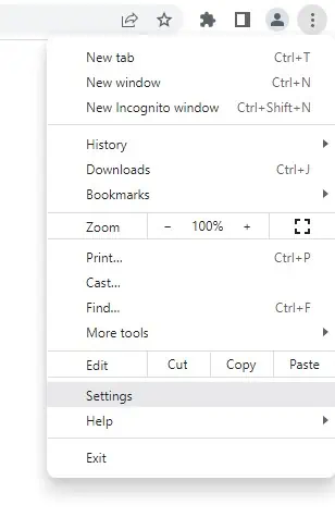 How to Fix “No Valid Sources Are Available For This Video.” 13 Chrome-Settings