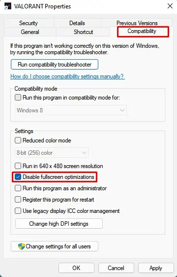 How To Fix Screen Tearing Problem in Windows 23 Disable-full-screen-optimization