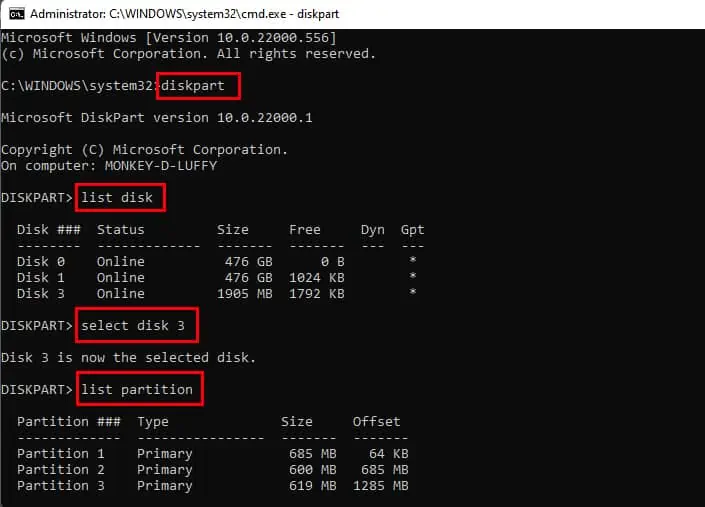 How To Delete/Combine Partition On USB Drive In Windows 17 Diskpart