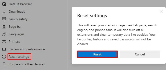 How to Fix “No Valid Sources Are Available For This Video.” 20 Edge-Reset