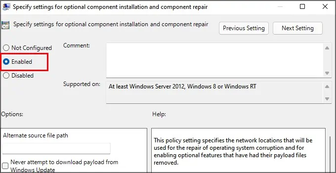 How to Fix Update Error 0x8007000d In Windows 27 Enabled-1