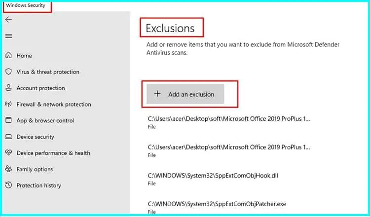 Exclusion-list-in-Windows-Defender