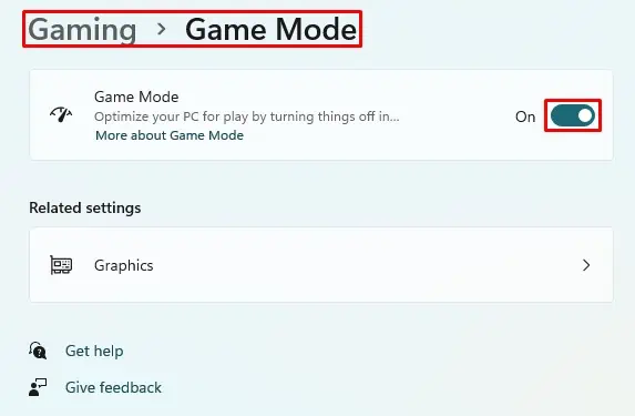 How To Fix Screen Tearing Problem in Windows 22 Game-Mode-2