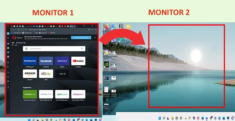 Movement-of-app-from-one-monitor-to-another