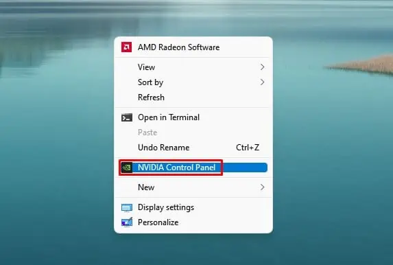 How To Fix Screen Tearing Problem in Windows 16 Nvidia-Control-Panel-2