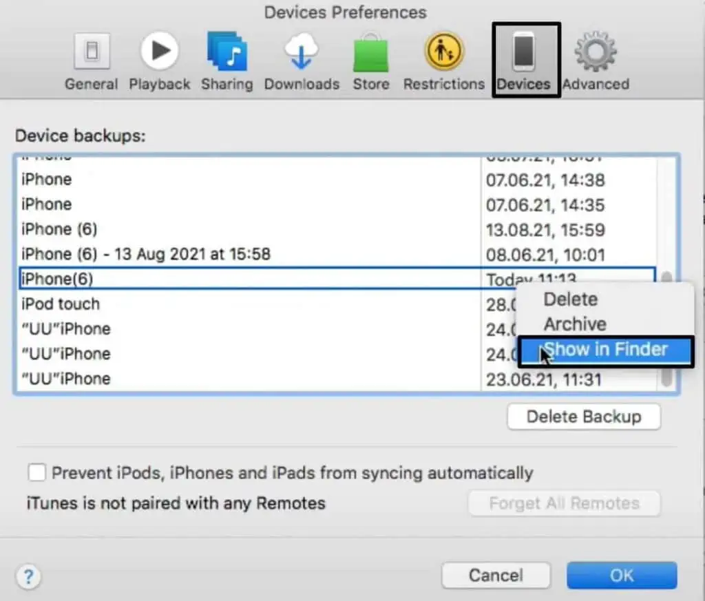 How To Backup iPhone To External Hard Drive 21 Show_in_Finder-1024x873