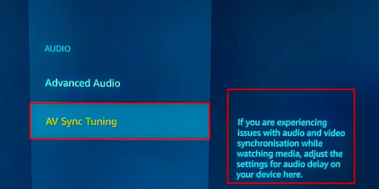 audio-video-sync-option-in-tv