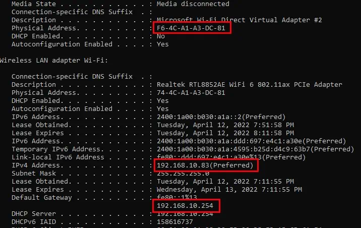 config