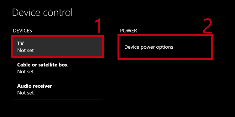How to Turn TV on or Off From Your Xbox 34 device-power-control