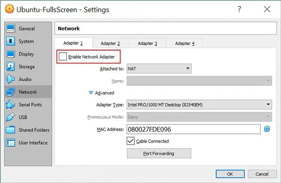 How To Fix Result Code: E_FAIL (0x80004005) 16 disable-network-adapter