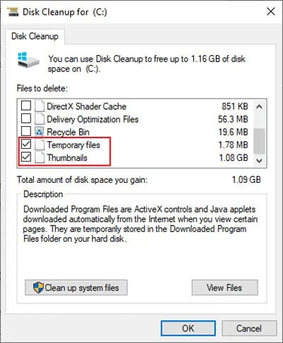 How to Fix PNP Detected Fatal Error in Windows 8 disk-cleanup-utility
