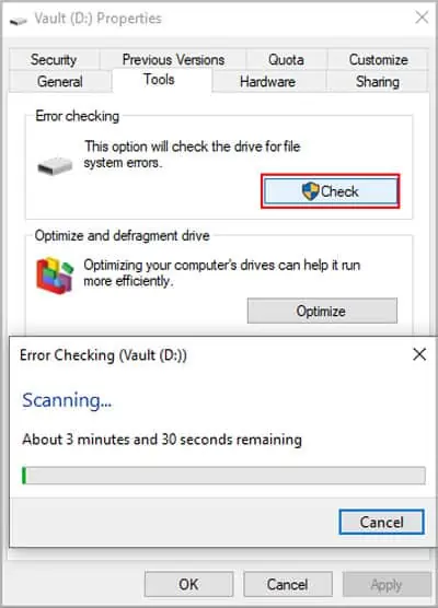How To Repair Corrupted Windows Files 10 error-checking-scanner