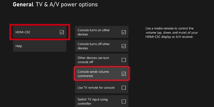 How to Turn TV on or Off From Your Xbox 40 hdme-cec-enable