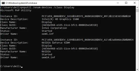 How To Reset Graphics Driver 1 microsoft-pnp-utility-display-devices