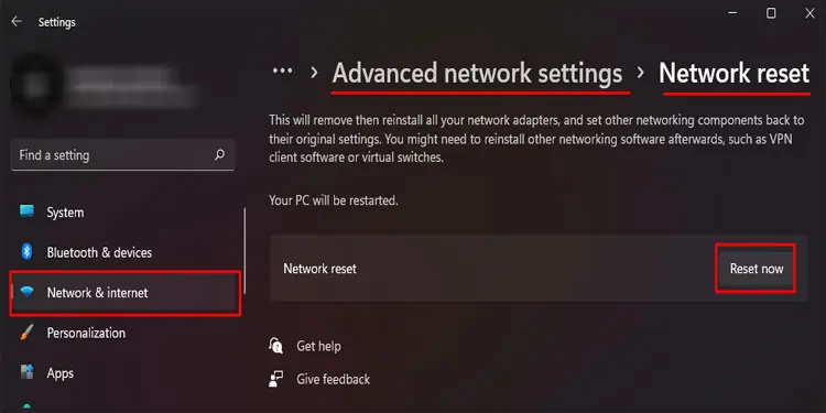 Fix: Windows Could Not Automatically Detect This Network's Proxy Settings 14 network-reset
