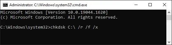 How To Repair Corrupted Windows Files 9 run-chkdsk-for-0x80070057-1