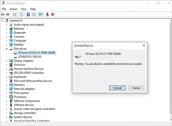 uninstall-disk-drive-device-manager