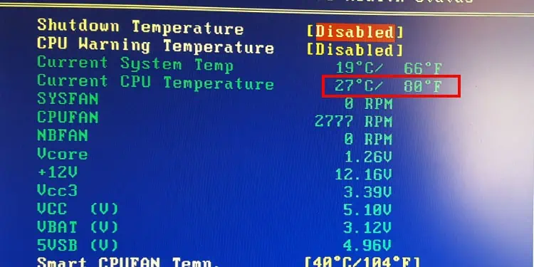 Computer Turns On By Itself? Here’s How To Fix It 17 Check-CPU-temp-BIOS