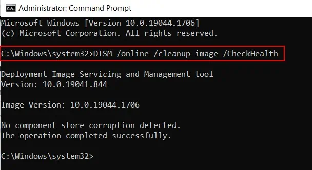 Solved: "The Procedure Entry Point Could Not Be Located" Error on Windows 9 DISMCheckHealth