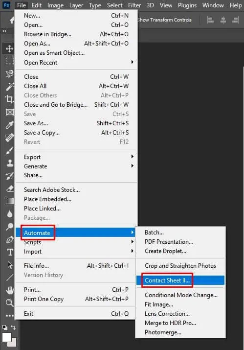 How To Print Multiple Pictures On One Page 12 Photoshop-contact-sheet