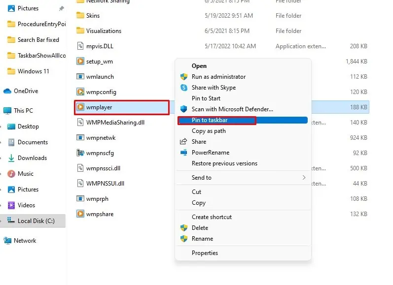 How to Pin to the Taskbar or Desktop in Windows 11 13 PinToTaskbarContextMenu