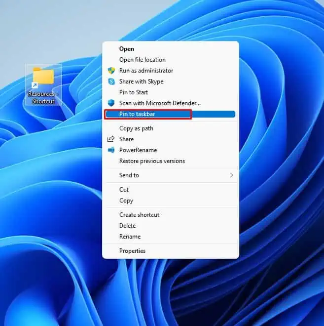 How to Pin to the Taskbar or Desktop in Windows 11 15 PinToTaskbarFolder-2