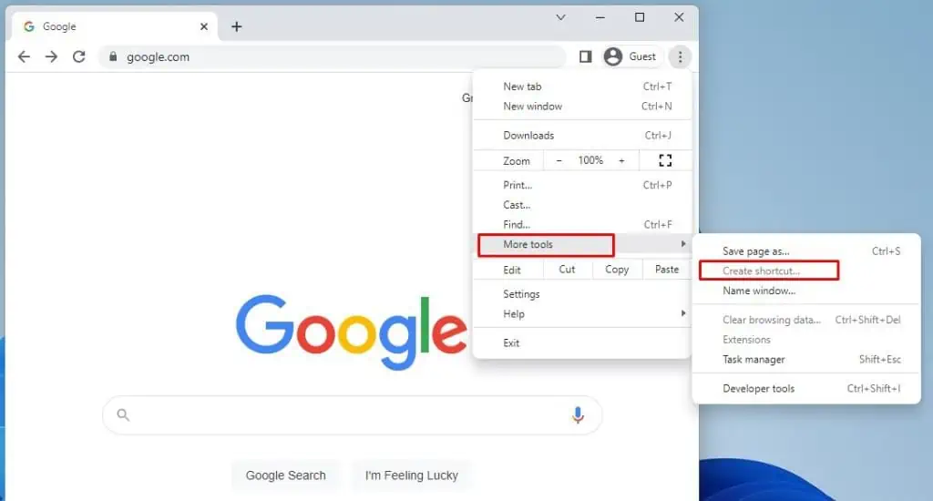 How to Pin to the Taskbar or Desktop in Windows 11 17 PinToTaskbarWebsiteChrome-1024x550