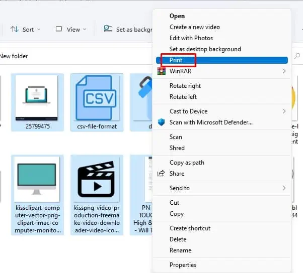 How To Print Multiple Pictures On One Page 8 Print
