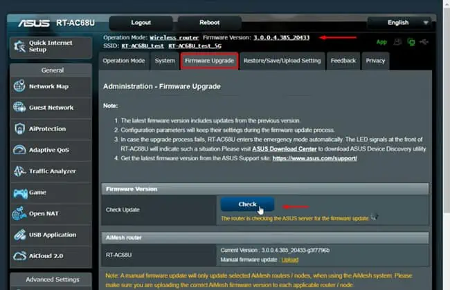 What Is Firmware Update? Does Your Device Need it 8 asus-router-checking-for-updates