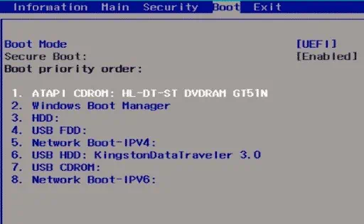How To Remove or Uninstall Windows 11 5 boot-priority-order