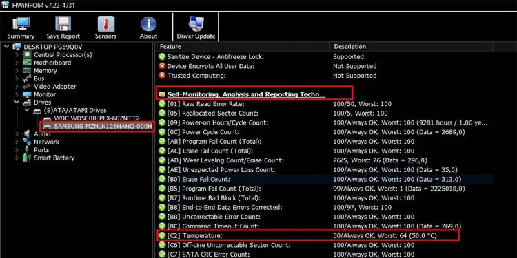 What Is a Normal SSD Temperature? How to Check It 8 check-temp-using-hwinfo