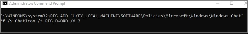 How to Remove Chat From Taskbar on Windows 11 10 command-to-remove-settings-of-taskbar-in-windows-1-1