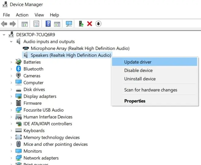 How to Fix Realtek Audio Not Working in Windows 11 14 device-manager-speaker