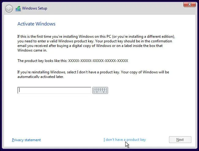 How To Remove or Uninstall Windows 11 6 i-dont-have-a-product-key