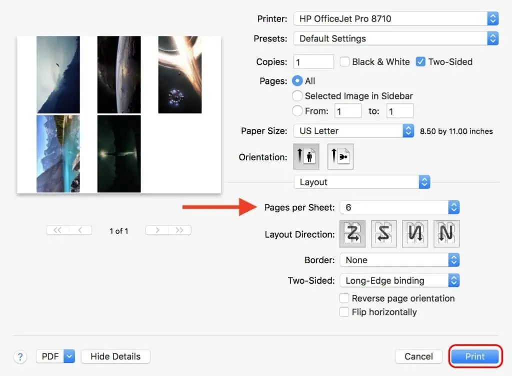 How To Print Multiple Pictures On One Page 11 mac-print-1024x753