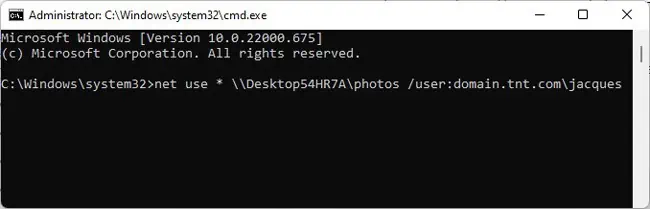 How To Map A Network Drive In Windows 11 5 net-use-user-domain