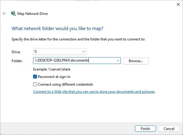 How To Map A Network Drive In Windows 11 2 network-drive-configurations