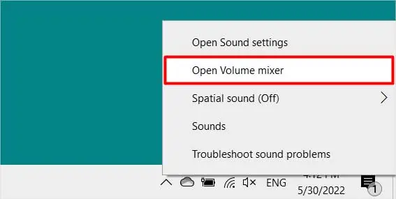 How To Open And Use Volume Mixer In Windows 10/11 18 open-volume-mixer-1