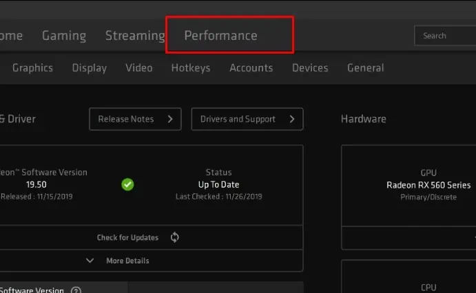 How to Check GPU Temperature? 2 performance-amd-software