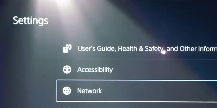 Does the PS5 have Wi-Fi 6? How to Enable it 11 ps5-network-menu