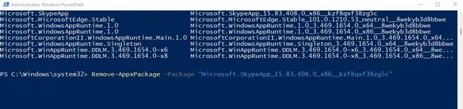 How To Uninstall Apps On Windows 11 7 remove-appxpackage