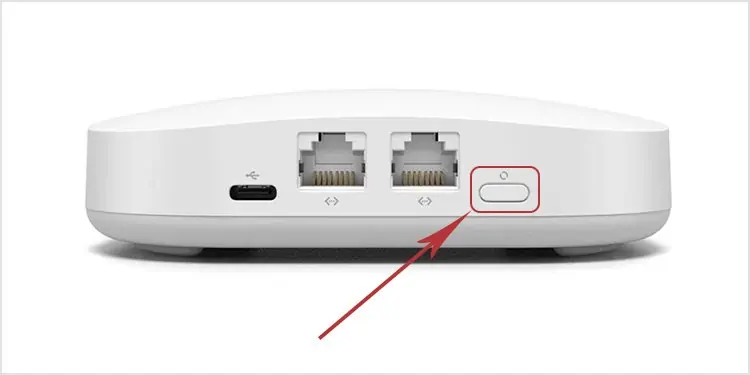 How to Restart a Router in XFINITY, Spectrum, and Eero 7 reset-button-on-eero-router