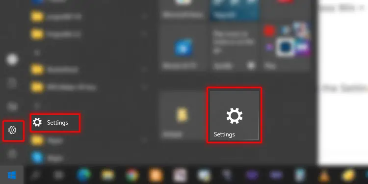 11 Ways To Open Settings App In Windows 10 settings-start