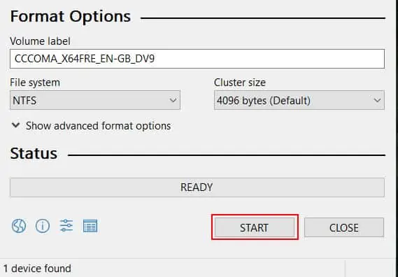 How To Install Windows 11 From USB 6 start-rufus